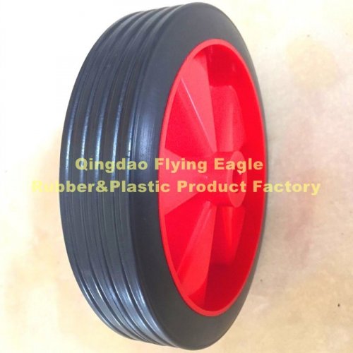 6 Inch Polypropylene and PVC Plastic Wheel for Trolley