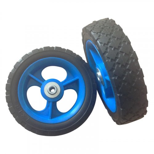 7 Inch 7"X1.5" Semi Pneumatic Rubber Wheel