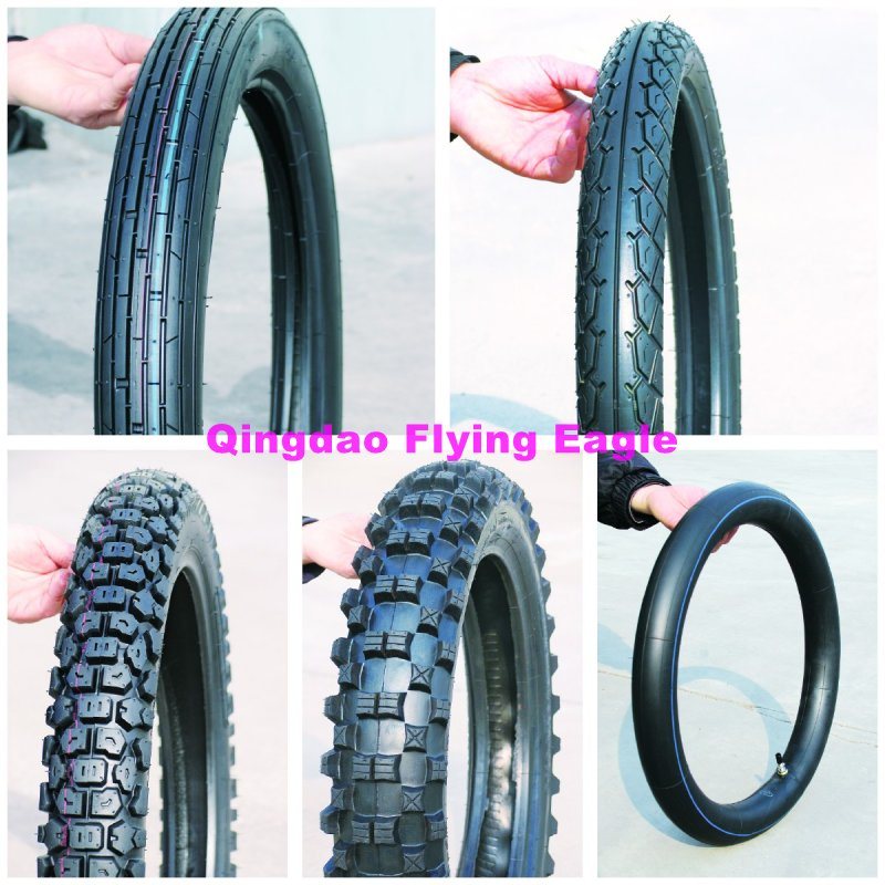 80/90-17 Motorcycle Tyre and Tube